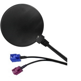 Outdoor/ Automobile IP67 GPS/GSM Antenna FAKRA-Plug (Code C/D) Gain:28.2±3 dBi. / 28.1±3 dBi (GPS) 3 dBi (GSM) - Grand-Tek