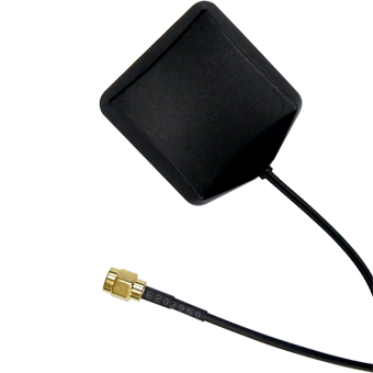 Outdoor/Automobile flylead GPS/GNSS (L1/L5) antenna 3m, SMA plug 27~31±3 dB - Grand-Tek