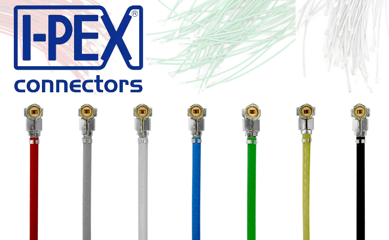 I-PEX MHF cable assy. For Varied Applications - Grand-Tek