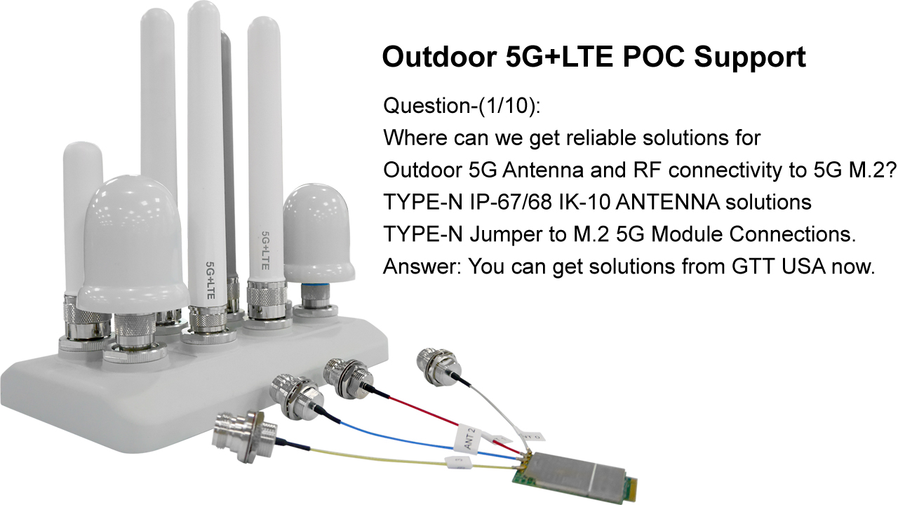 Outdoor 5G+LTE POC Support - Grand-Tek